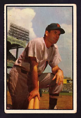 1953 Bowman Color #159 Mickey Vernon Senators • $15