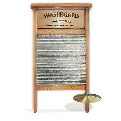 Washboard Percussion Musical Instrument Luthier Made Tabla Lavar +  1 Accessory • $396.75