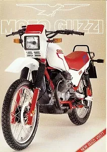 1985 Moto Guzzi V65TT Original Foldout Brochure • $9.99