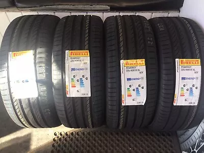 4 X 225/40 R18 92Y PIRELLI Powergy NEW TYRES AMAZING  A  WET GRIP ! 225 40 18 X4 • £279