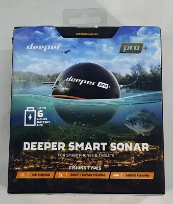 Deeper DP1H10S10 Pro GPS Wi-fi Wireless Smart Sonar Fish Finder (NEW) • $179.99