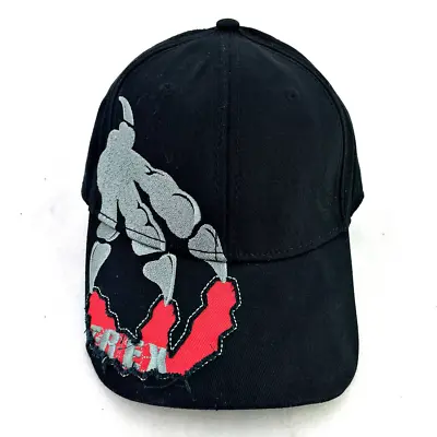 T-Rex Claw Dinosaur Baseball Hat Cap Adjustable Black Red Gray • $19.99