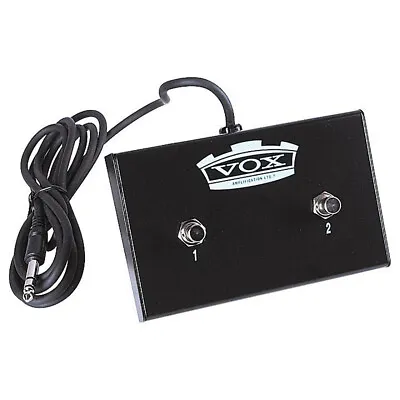 Vox VFS2 V-Series Pathfinder Cambridge Guitar Amplifier Dual Footswitch Pedal • $74.95