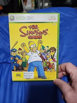 The Simpsons Game Xbox 360 Complete With Manual PG 2007 PAL Microsoft • $70