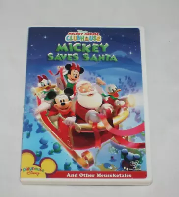 Mickey Mouse Clubhouse Mickey Saves Santa And Other Mouseketales (DVD 2006)   • $9.77