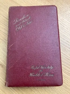 LONDON And SUBURBS OLD & NEW 1933 Useful Knowledge For Health & Home Frank Green • £8