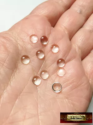 M01366 MOREZMORE 10 Clear Acrylic Dome 6mm Round Lens Cabochon Doll Eyes • $2.41