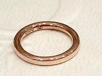 THOMAS SABO Rose Gold Sterling Silver Mid Finger Ring Size 44 • $25