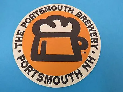 Beer Pub Coaster ~*~ The PORTSMOUTH & NORTHAMPTON Breweries ~ New Hampshire & MA • £4.32