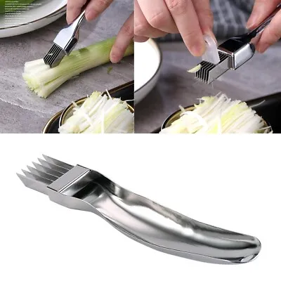 Shred Silk The Knife Fruit Vegetable Onion Cutter Slicer Peeler Chopper Shredder • £3.69