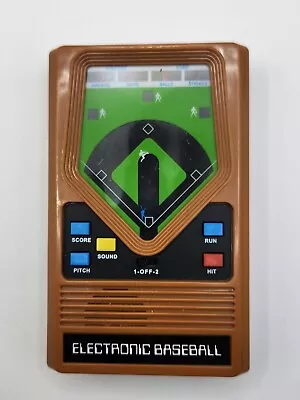 Vintage Mattel 2001 Classic Electronic Baseball Handheld Game WORKS See Video • $25