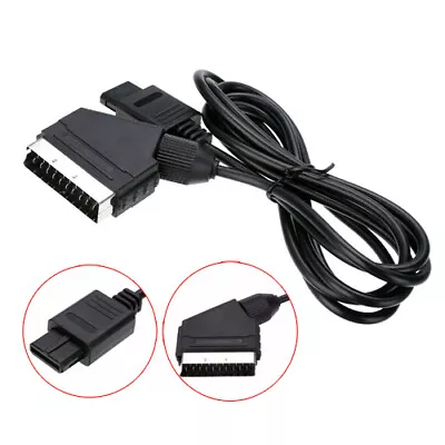 RGB Scart Cable AV Lead Cord Adapter For SNES GameCube NGC Nintendo N64 Console • $8.79