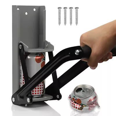 16 Oz And 8 Oz Aluminum Can Crusher Wall Mount Recycling And Bottle Opener • $16.95