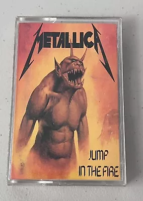 Metallica Jump In The Fire Cassette Tape 1983 Music For Nations T12KUT 105 VG • $39.99