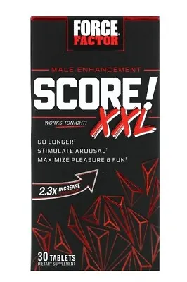 SCORE! XXL Male Enhancement 30 Tablets Exp 05/2024 • $9.95