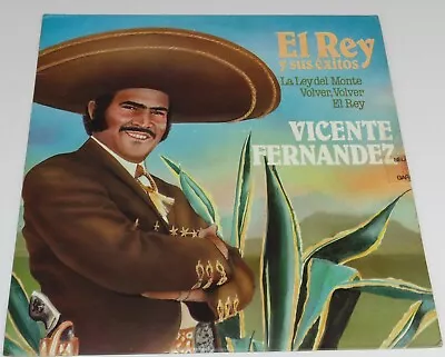 Vicente Fernandez El Rey Y Sus Exitos La Ley Del Lp Vinyl Venezuela 33 Rpm 1983 • $60