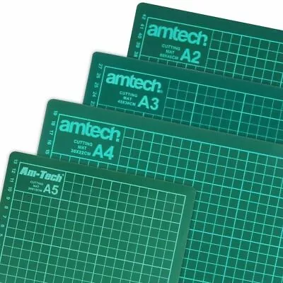 A0 A1 A2 A3 A4 A5 Cutting Mat Non Slip Self Healing Printed Grid Lines • £3.99