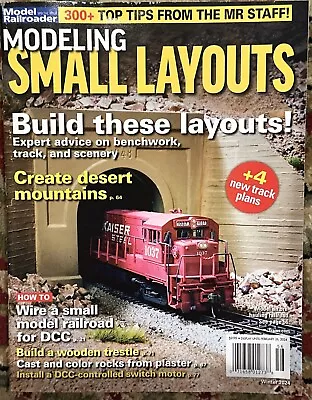 Model Railroader Modelling Magazine Small Layouts Winter 2024 • $12.99