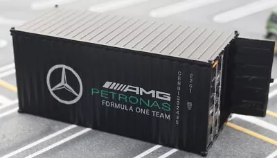 F1 Mercedes AMG Racing Diecast Metal Car Model Display Case Storage Container • $25.97