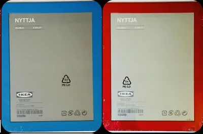 2 IKEA Nyttja Picture Photo Frame 8.75” X 11” Smurf Blue & Red New Discontinued • £33.25