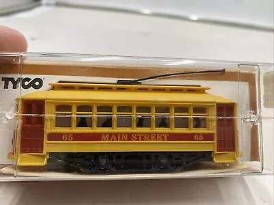 Vintage Mantua Tyco HO  Main Street  Powered Trolley #65 In Original Case • $13.99