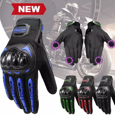 Motorcycle Touch Screen Gloves Outdoor Motocross Mountain Dirt Cycling Gloves US • $9.79