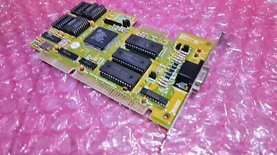 Trident TVGA8900C 512K VGA ISA Graphics Card For 286386486 Tested Working • $79.95