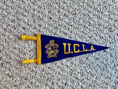 Vintage UCLA Bruins Mini Felt Pennant - Univ. Of California Los Angeles • $24.99
