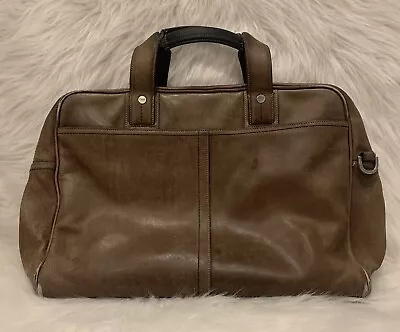 Vintage Coach Brown Leather  Briefcase Business • $48