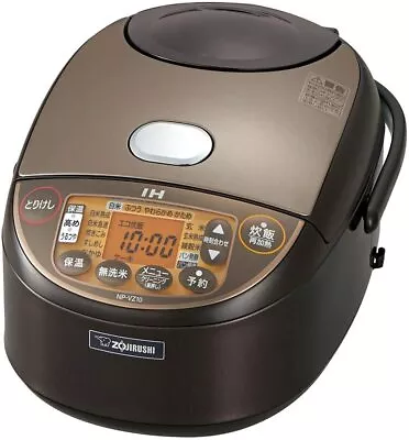 Zojirushi Extremely Rice Cooker 5.5 Go IH-type Cook Brown NP-VZ10-TA • $714.66