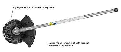 ECHO BRUSHCUTTER For PRO Attachment Series PAS   99944200601 • $109