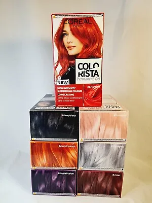 L'Oreal Colorista Permanent Gel Hair Dye Kits Lasting Colour - Choose Your Shade • £11.88