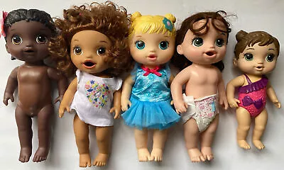 Hasbro Baby Alive Doll Lot Of 5 2016 - 2018 • $18.70