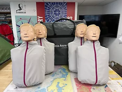 Laerdal Little Anne QCPR 4-pack Resuscitation Manikins • £800