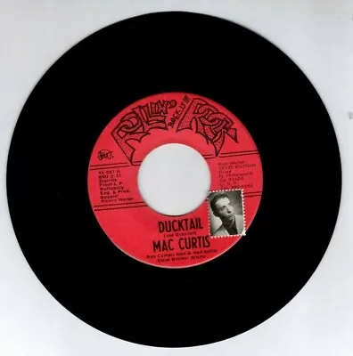 R-a-b- 45 Rpm -mac Curtis On Rollin' Rock Records • $18.99