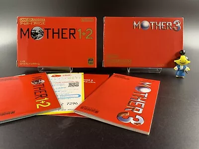 Mother 1+2 & Mother 3 Lot 2 Set Gameboy Advance Nintendo GBA W/Box JP Vintage VG • $179