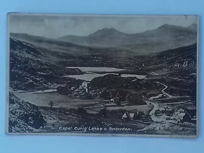 Postcard - Capel Curig Lakes & Snowdon (240196) • £1