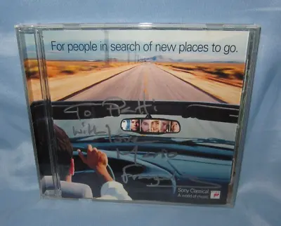 Mario Frangoulis SIGNED CD For People In Search Of New Places To Go Various Sony • $50