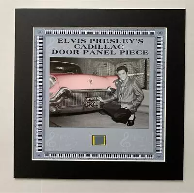 Elvis Presley Cadilac Door Panel Piece  Personally Owned & Fascimile Autograph  • $44.20