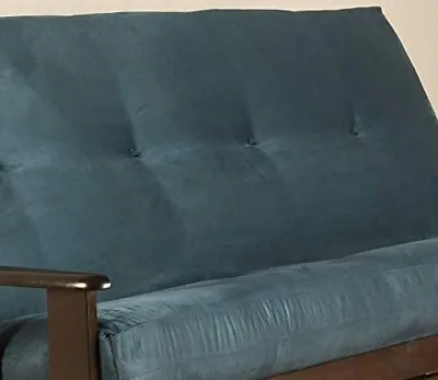 Futon Cover Only Suede Microfiber Fabric Fits 6-8 Inch Mattress (Queen Size) • $109.95