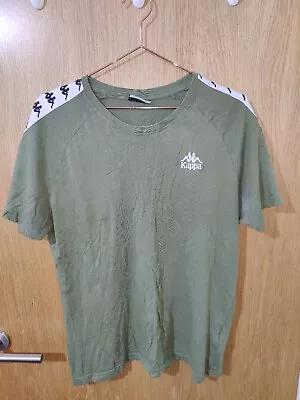 Kappa Mens T Shirt Size M Dark Green Retro MEDIUM  • £6