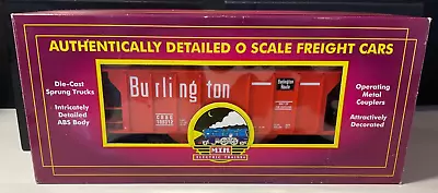 MTH BURLINGTON PS-2 HOPPER CAR O-Scale RailKing #20-97105 • $34.98