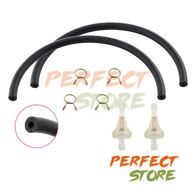 $15.76 • Buy Fuel Tank Gas Line Hose & Clips 5.5mm Reserver For Honda CT70 CT70H CT90 ATC110