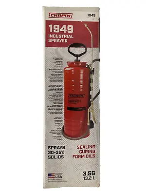 Chapin Concrete Open Head Sprayer 3.5 Gal. Tank Industrial Sprayer 1949 • $149.99