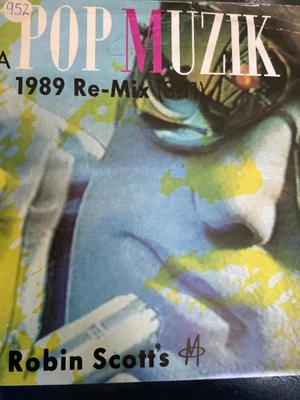 £4.99 • Buy M.      POP MUZIK.   1989 Remix.      7” Vinyl.  VG   Plus.   Preset Records