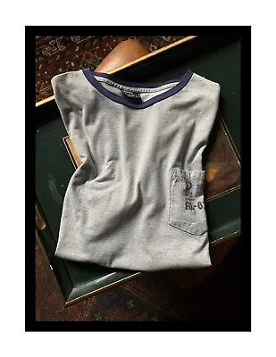 A Brilliant Vintage Polo Ralph Lauren P2  'America's Cup' Pocket T Shirt Size L • £39.99