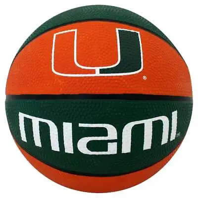 Miami Hurricanes Mini Rubber Basketball • $12.95