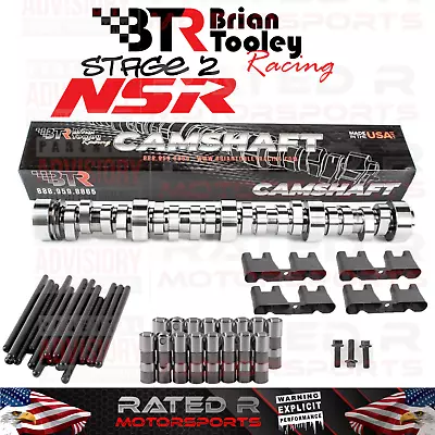 BTR LS Truck NSR Stage 2 Cam Kit Pushrods Cam Bolts LS7 Style Lifters & Trays • $653.99