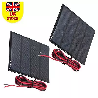 Mini 12V/1.5W Cellphones DC Battery Silicone Solar Panel Charger Power Model • £10.66