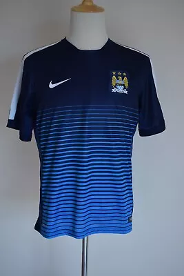 Manchester City 2014 2015 Training Kit. Youth (L). Rare Sponsorless. • £25